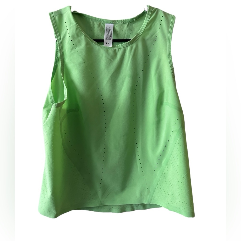Lululemon Athletica Bright Green Tank Top